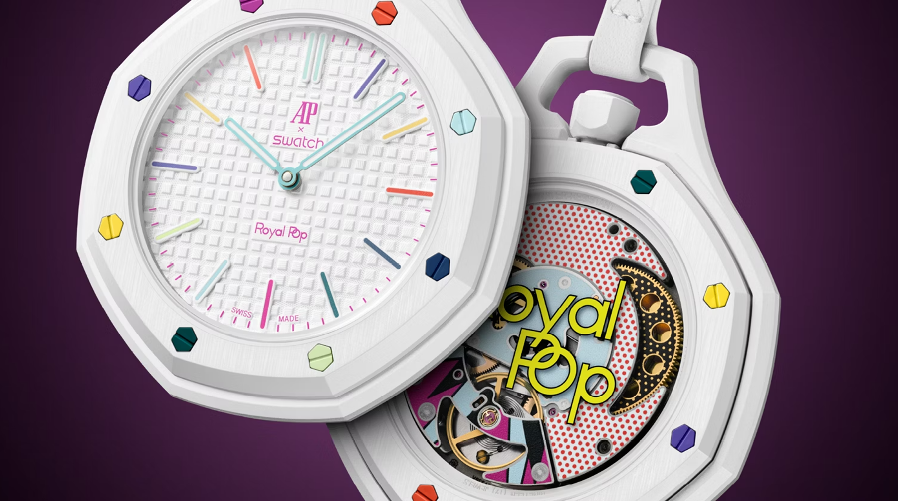 Audemars Piguet and Swatch Royal Pop watch collaboration image